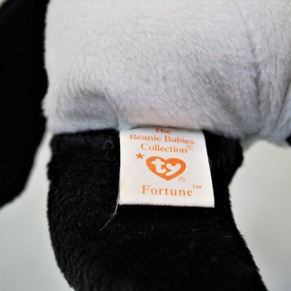 Ty Beanie Babies Fortune The Panda Bear Plush Vintage 1998 NO Paper Tag - Picture 5 of 6